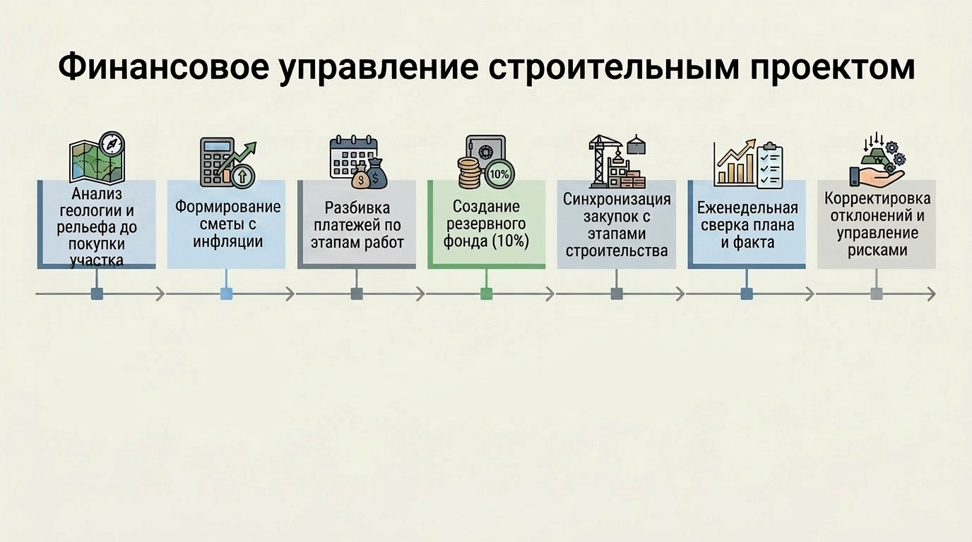 Финансовое управление строительным проектом